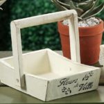 Cestino Con Manico In Legno Lily