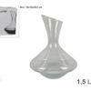 Decanter In Vetro Con Taglio Obliquo