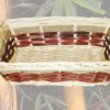 Cesta rettangolare con corda