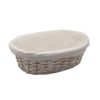 Cesto ovale con fodera