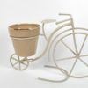 Bicicletta metallo con vaso