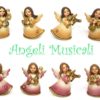 Angelo con strumento musicale