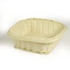 Cestina polyrattan quadra bianca