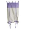 Tenda tessuto lavanda cuori