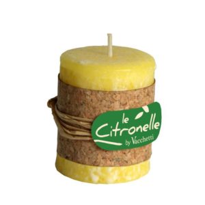 Set 3 Candele Cilindriche alla Citronella