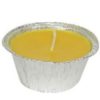 Set 6 Candele Alla Citronella Con Contenitore In Alluminio