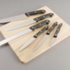 Set tagliere in legno+ 6 coltelli
