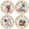 Orologio MDF lavanda