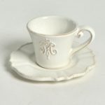 Tazzina cffè decò ceramica