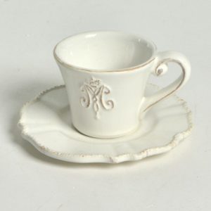 Tazzina cffè decò ceramica