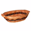 Cesta vimini Winnie miele ovale cm50/55x40h14