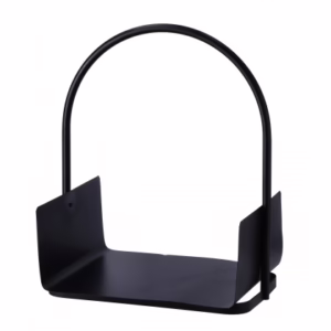 Porta legna in ferro-cm. 40 x 30 x h. cm. 50