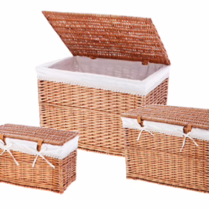 Cesto rettangolare in salice "Lauer" piccolo