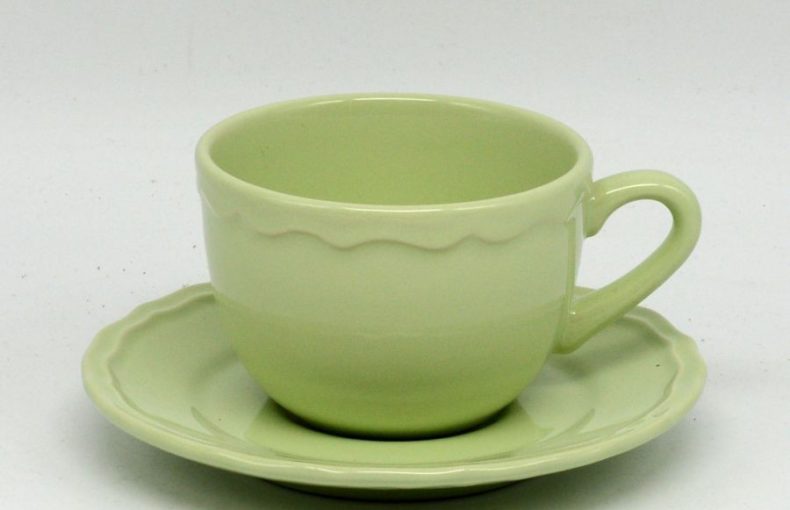 Set 6 tazze Juliet verde Pastello
