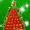Calendario dell'Avvento "Albero in Feltro"