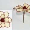 Spillone Fiore con Pigna Rosso