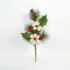 Spillone Innevato con Fiori