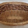 Cesta Vimini Fascia Noce Ovale Cm46X35H12