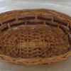 Cesta Vimini Fascia Noce Ovale Cm34X26H8