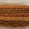 Cesta Vimini Fascia Marrone Verde Ovale Cm61X44H13 9318620000