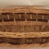 Cesta Vimini Fascia Noce E Corda Ovale Cm61X44H14 9318950000