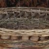 Cesta Vimini Fascia Marrone Ovale Cm60X45H16 9322040000