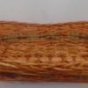 Cesta Vimini Fascia Rosso E Corda Rettangolare Svasata Cm56X38H13/9 9322240000