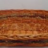 Cesta Vimini Fascia Rosso E Corda Ovale Cm60X43H12 9322350000
