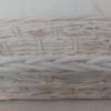 Cesta Vimini Bianco Rettangolare Cm34X25H10