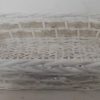 Cesta Vimini Bianco Con Corda Rettangolare Cm50X38H13