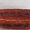 Cesta Vimini Noce Con Sfoglia Marrone E Corda Ovale Cm56X43H13 9324700000
