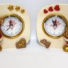 Orologio in Ceramica "Babbo Natale"