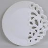 Centrotavola Rotondo con Decoro Laterale