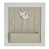 Portachiavi in legno con portalettere