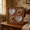  Portafoto Multiplo da Parete "Romance" – 4 Posti