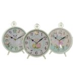 Orologio da tavolo in metallo