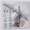 Quadro con stampa barca