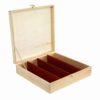 Scatola cassetta vino legno naturale 4 bottiglie