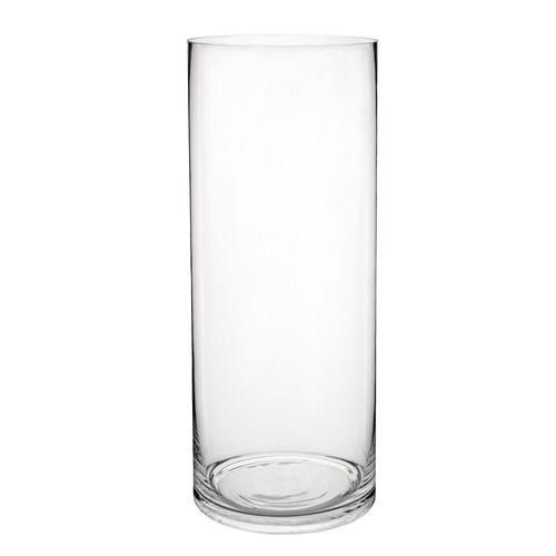 Vaso cilindro vetro diam. cm.10 H20