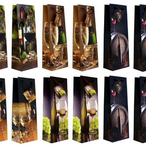Confezione 6 Buste Porta Bottiglia In Carta