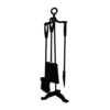 Accessori Per Camino - Set 3 Pezzi Con Base