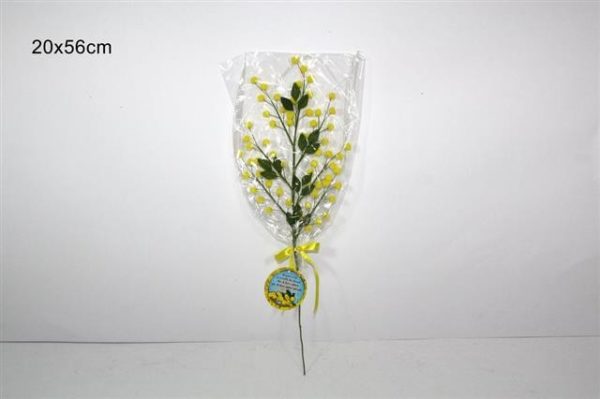 Ramo mimosa grande cm.20 x H 56