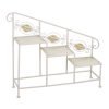 Portavaso metallo 3 piani scala cm62x20h58