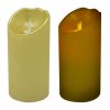 Candela Led A Batteria Color Oro Grande