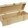 Cassetta Vino In Legno Naturale Champagne