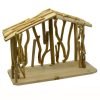 Decorazione Capanna In Legno Naturale