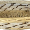 Cesta vimini naturale ovale