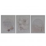 Quadro Con Stampe E Scritte 3 Fantasie