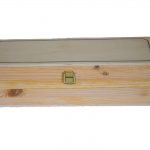 Cassetta In Legno Con Decorazione Rigo