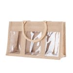 Shopper Portavasetti In Juta Piccolo